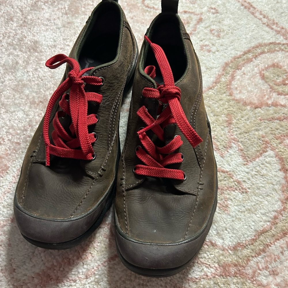 Men's Merrell Brown Leather outdoor shoes
